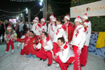 29.Групповое фото после шоу, посвященного открытию катка на Красной площади, 2 декабря 2006г.